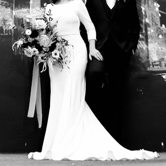 Custom Made Wedding Dress - Picture 4 of 6